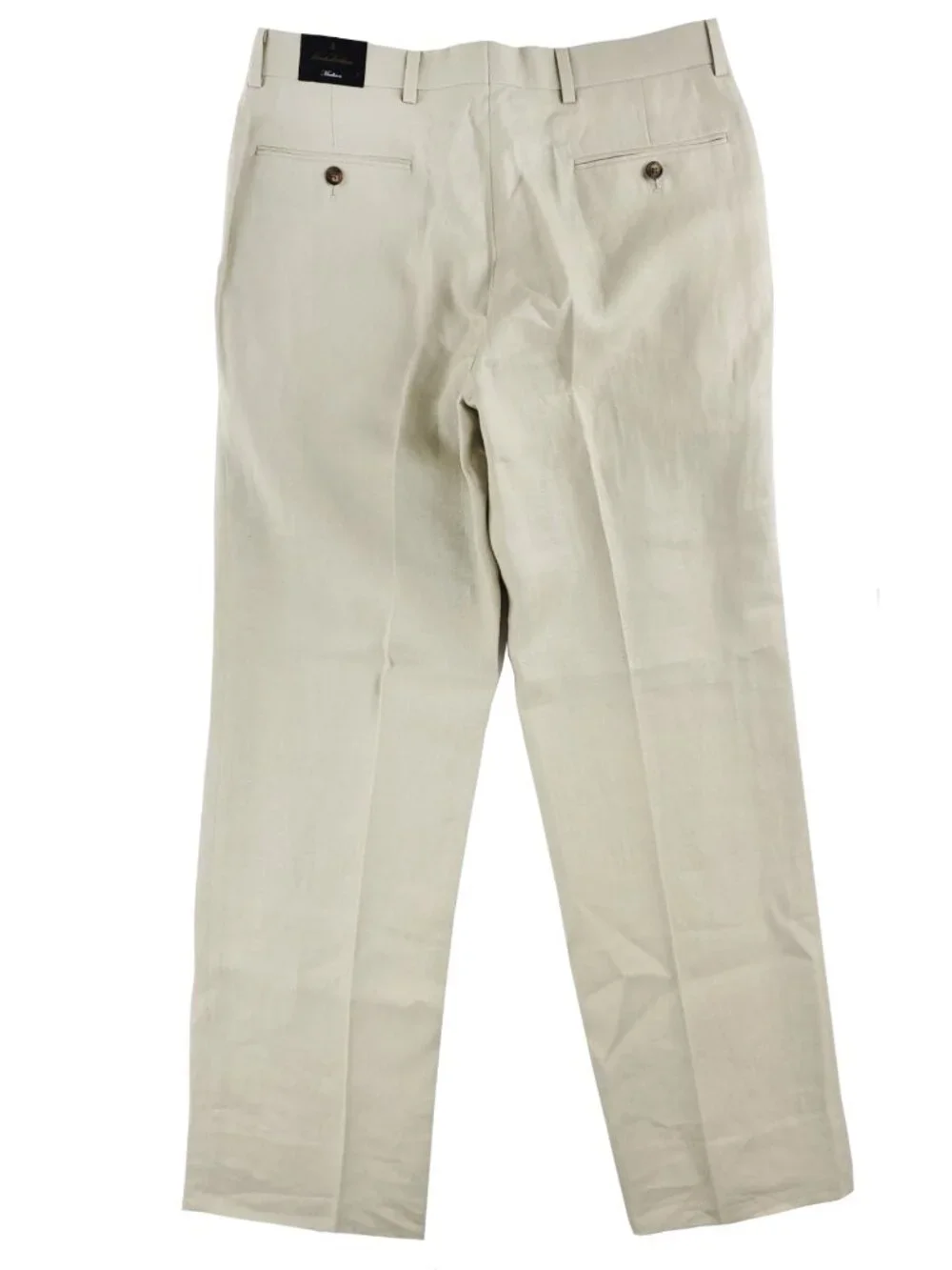Brooks Brothers Madison Linen Pants Baird McNutt Irish Trousers Men's 33x30 NWT